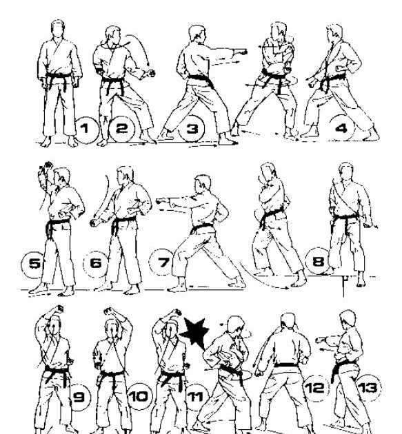 IZam Dojo Karate 2. Kata Pinan Shodan