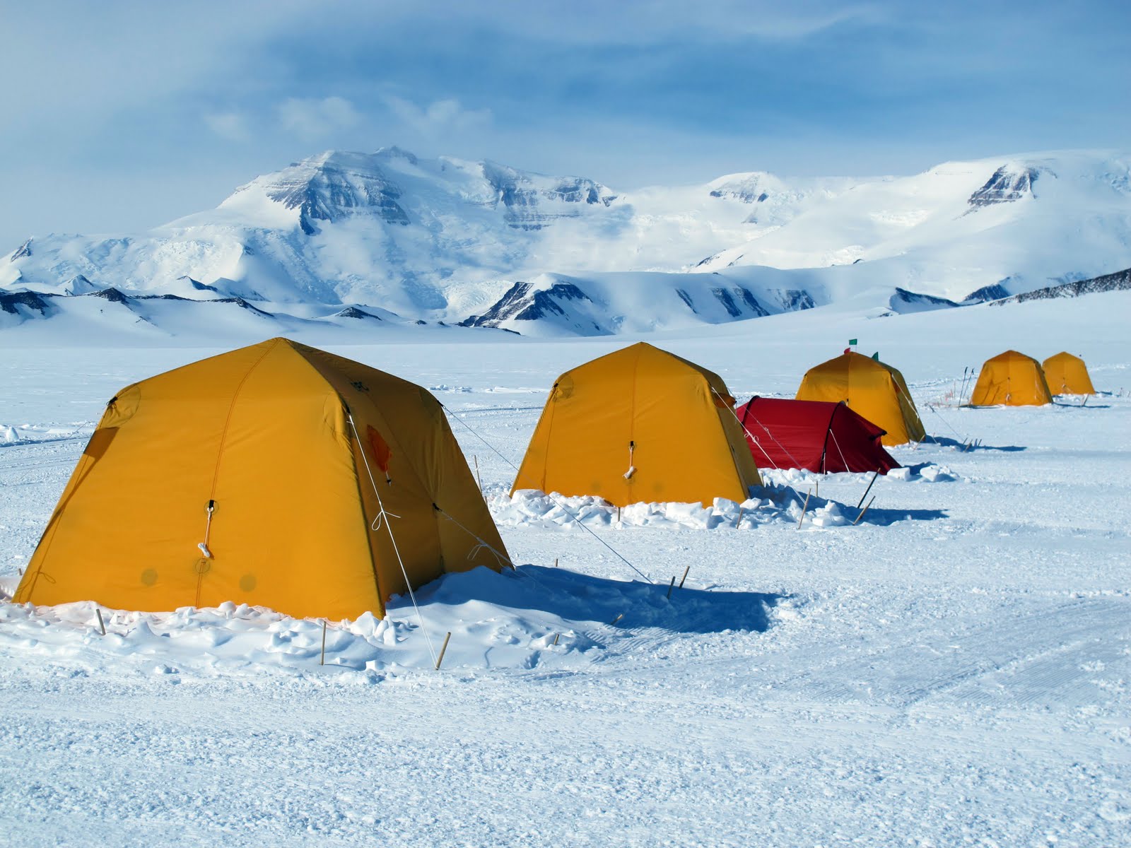 Antarctica 20102011 CTAM and "tent city"