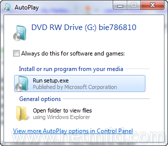 Run Cara Reinstall Windows 7 Tanpa Format Hard Drive
