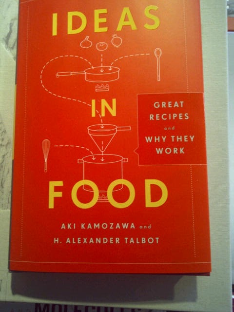 BOOK REVIEW: Ideas in Food by