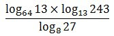 If you simplify this equation, the answer is 5/6ths. It's the long way around things, I agree, but this way is more impressive. To me, anyway.