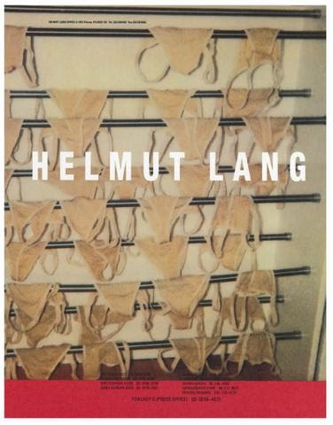VagaBond Nyc: V LOVE vintage Helmut Lang Adverts