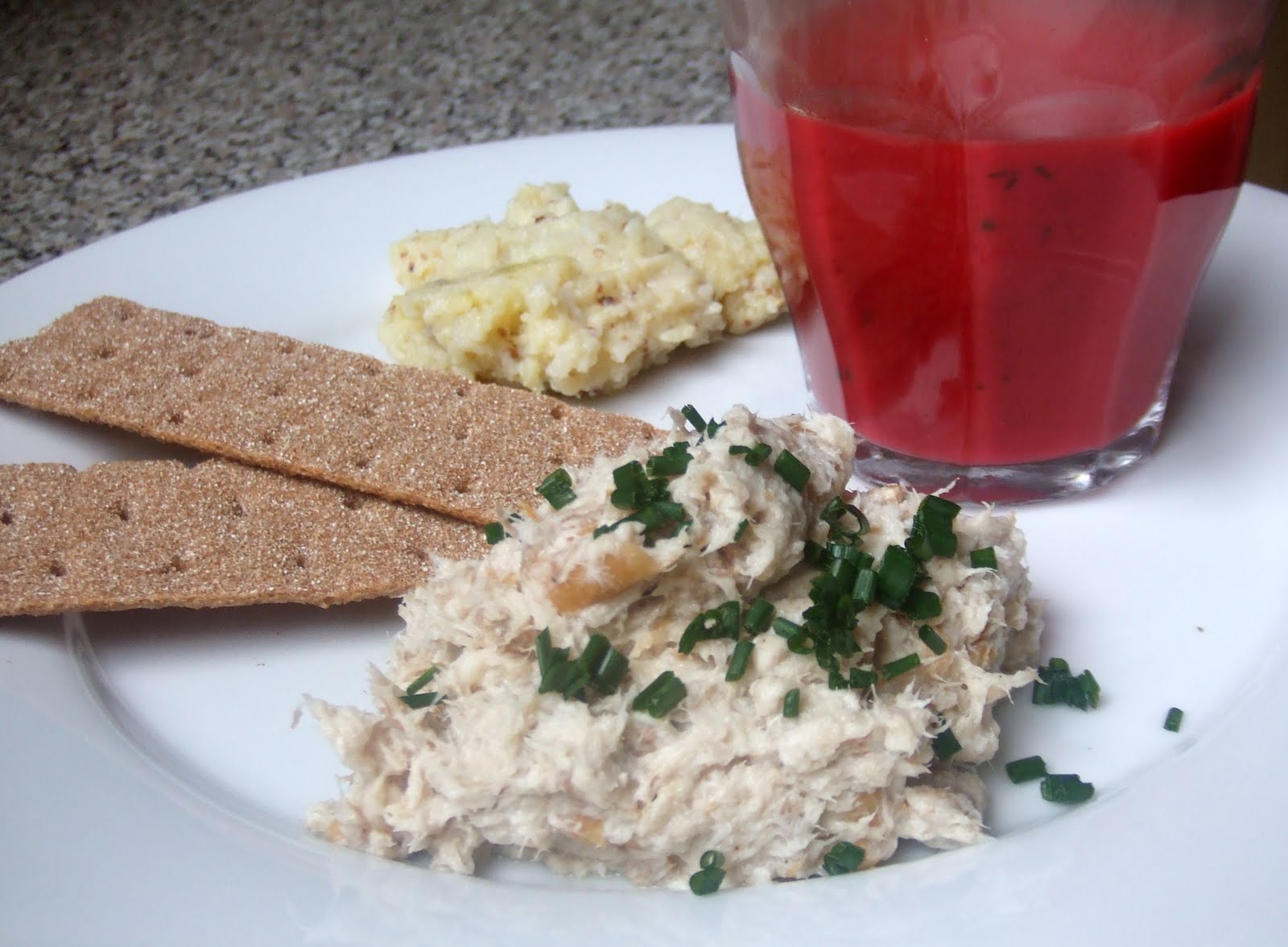 Petit Pois Smoked mackerel rillettes