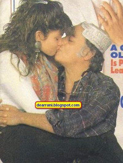 Indian Celebrity Treat: Famous Director Mahesh Bhatt lip lock with ...