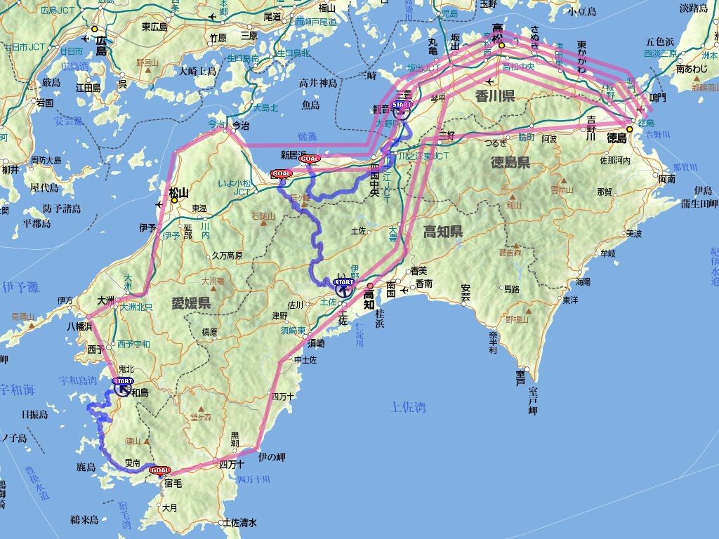 Jr Rail Map Shikoku