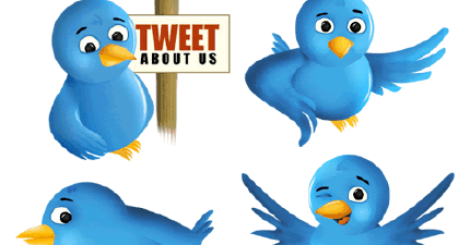 Twitter Lover: 12 Free Twitter Bird Icons