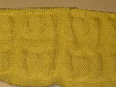 Yellow Heart Blanket