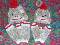 Sock Money Hat and Mitts