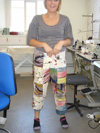 My patchwork trousers!