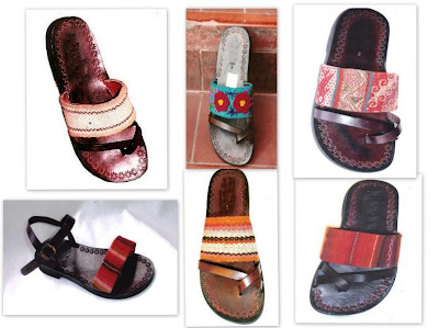 Sandalias artesanales moda
