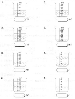 WONG SU ING BLOG: Measure and compare volume of liquid.