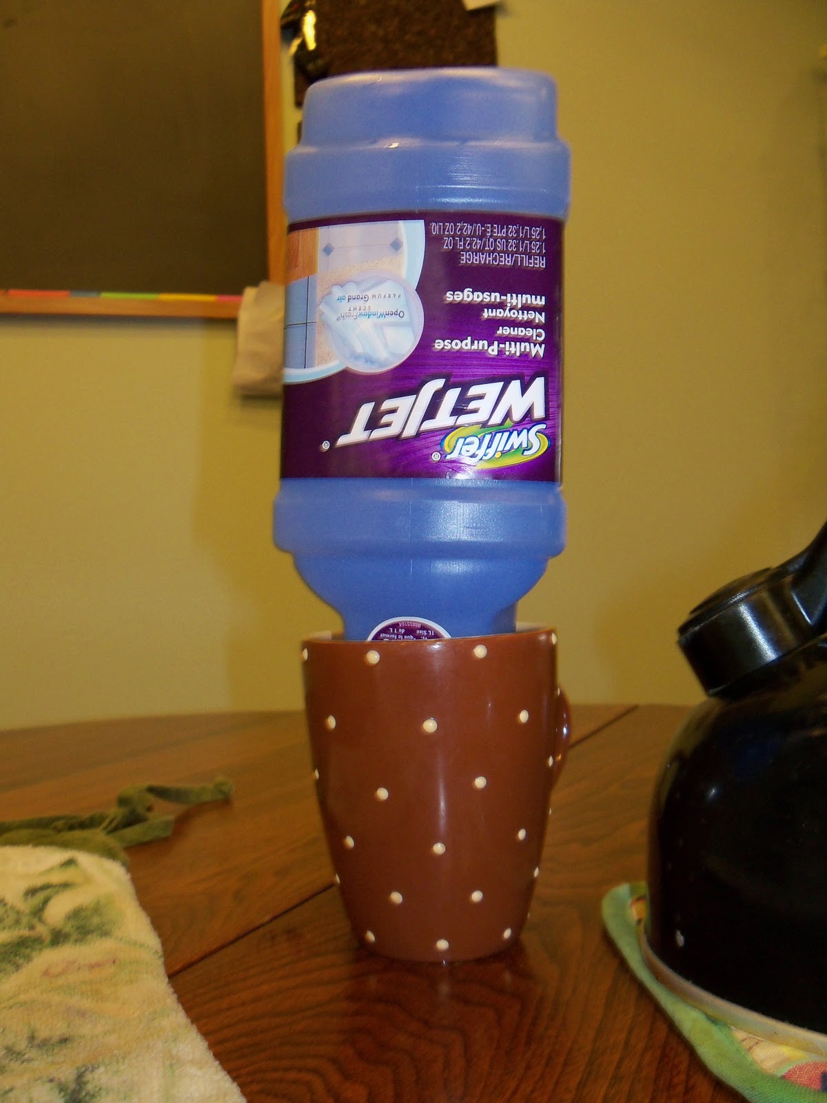 ReNew ReUse ReFresh How to Modify your Swiffer Wet Jet Bottle TUTORIAL