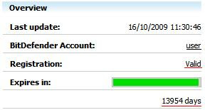 License BitDefender 2010