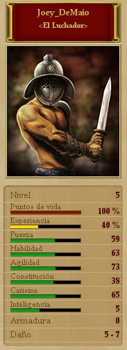Mi cuenta en el server 4