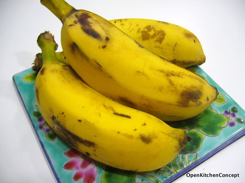 Open Kitchen Concept Fat Homegrown Bananas