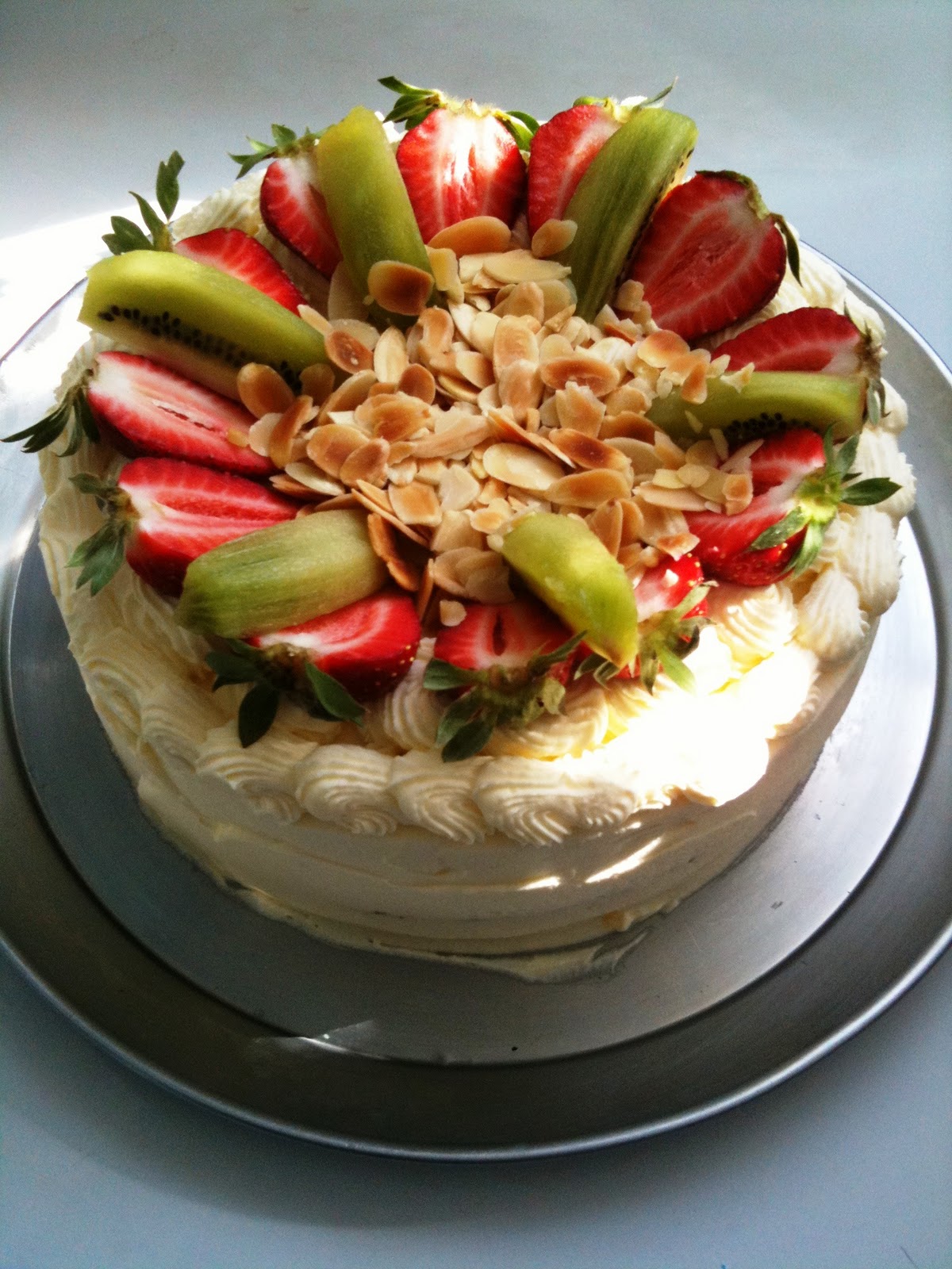Mama Bea Fruit Salad Cream Cake