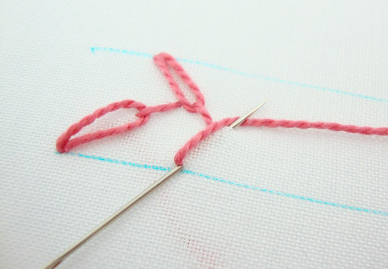 big B 100 Stitches Chained feather stitch