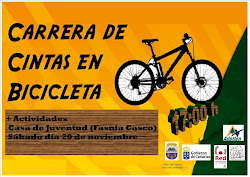 CARRERA DE CINTAS EN BICI