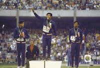 Victory stand 1968 Olympics