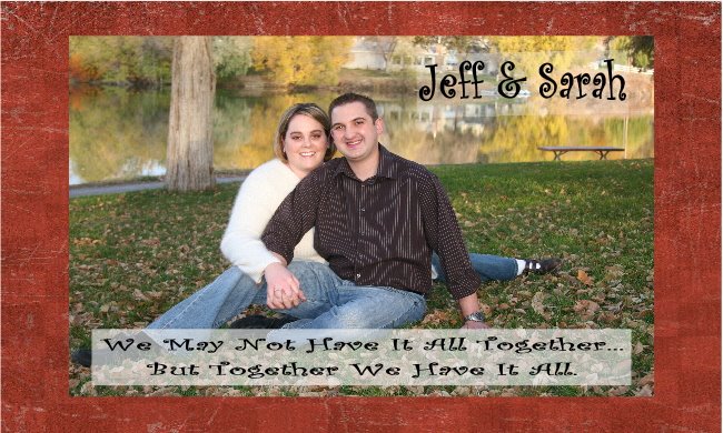 Jeff & Sarah