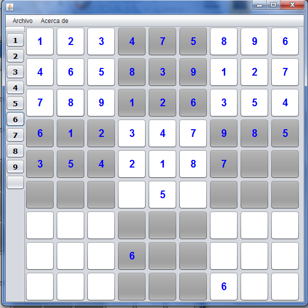 java solving sudoku puzzles java solving sudoku puzzles
