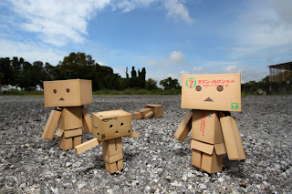 Danbo Family on Com 2010 06 15 Cute Funny Danbo Cardboard Box Toy Robots Art