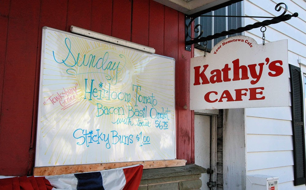 The Clicks Of My Shutter: Places - Kathy's Cafe and Hughesville, PA