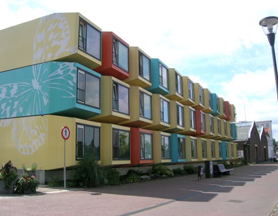 Skyline Arquitectura: Spacebox de Mart de Jong