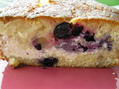 cheesecake bread blueberry lemon