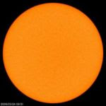 Manchas solares, hoy