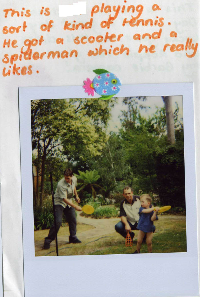 Polaroid Diary of a small child [img 03] ...