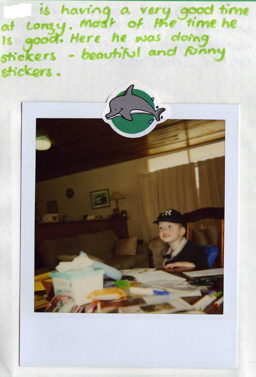 Polaroid Diary of a small child [img 10] ...