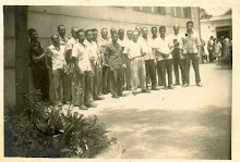 Papai com colegas de trabalho