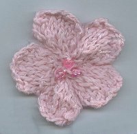 Knitted Flower Pattern 2