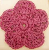 Crochet Flower Patter 3 (Level: Easy)