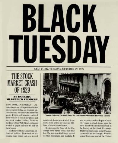 franklin d. roosevelt stock market crash