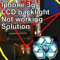 Repair Guide: How to fix iphone 3G/3Gs backlight not working after wet