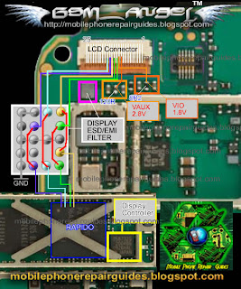 Nokia 5230 Display Problem Jumper ways tracks picture