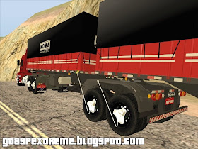 Caminhão Scania 113H Top Line e carreta Noma para GTA San Andreas