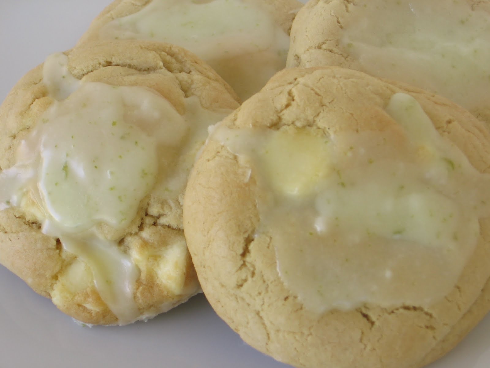 Jenn's Food Journey White Chocolate Chip Cookies with (optional) Key