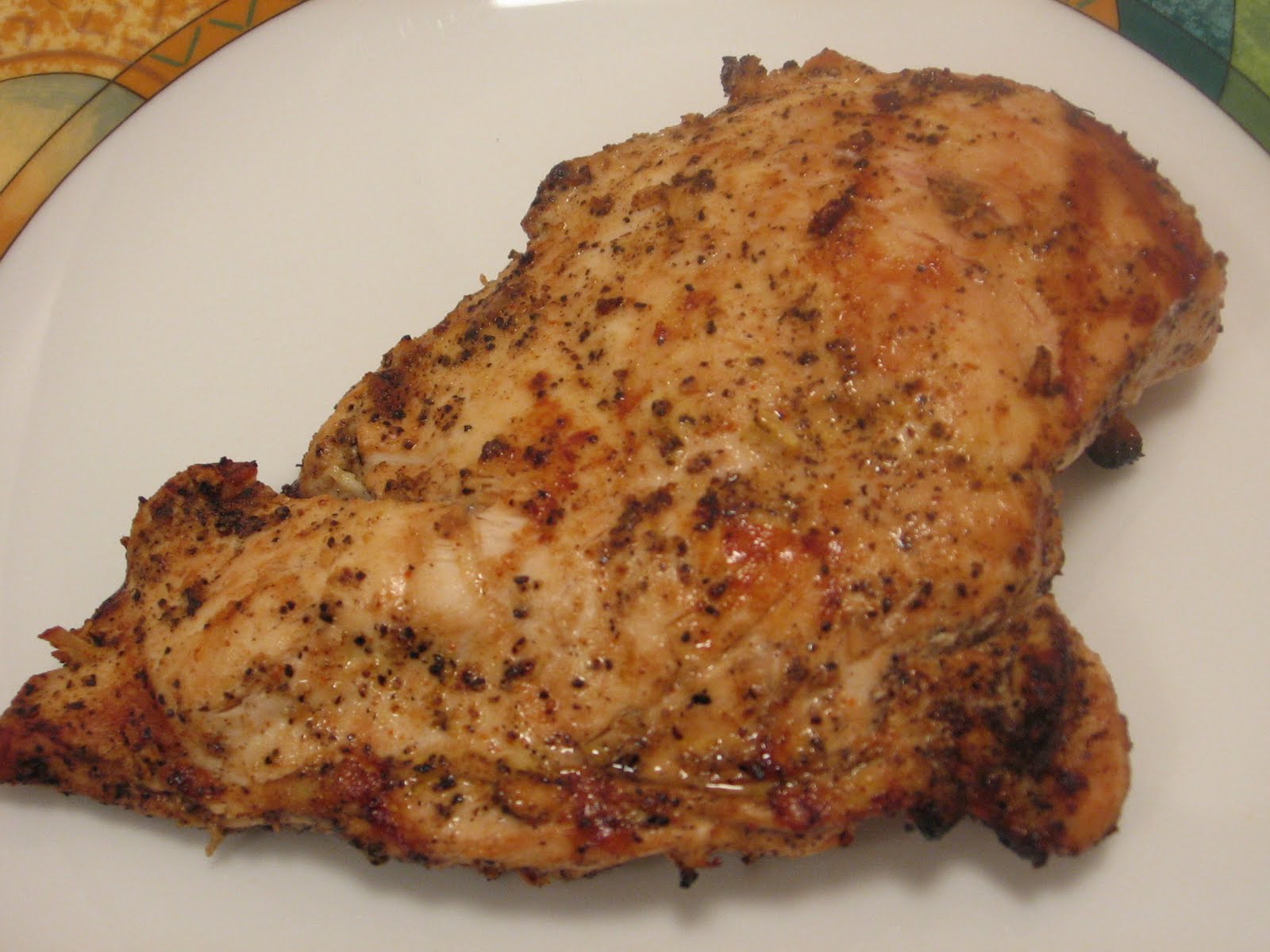 Jenn's Food Journey Grilled Garlic Pepper Chicken
