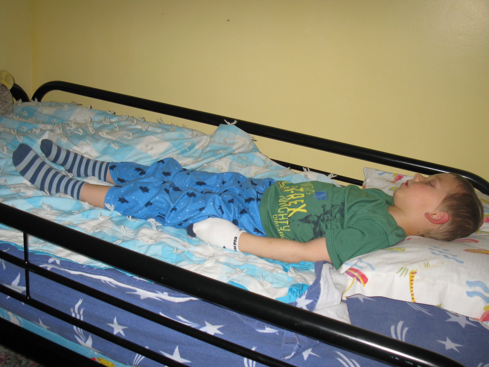 Dobb Family Blog Strange Sleeping Spots