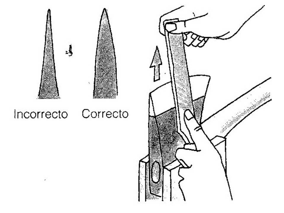 afilado de hacha Hachas+1