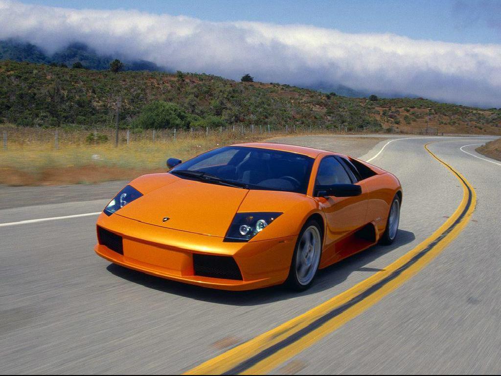 Lambo Orange car hot wallpapper - Car modification - Review Car Picture