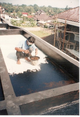 Pekerjaan Waterproofing (Lapisan Kedap air)