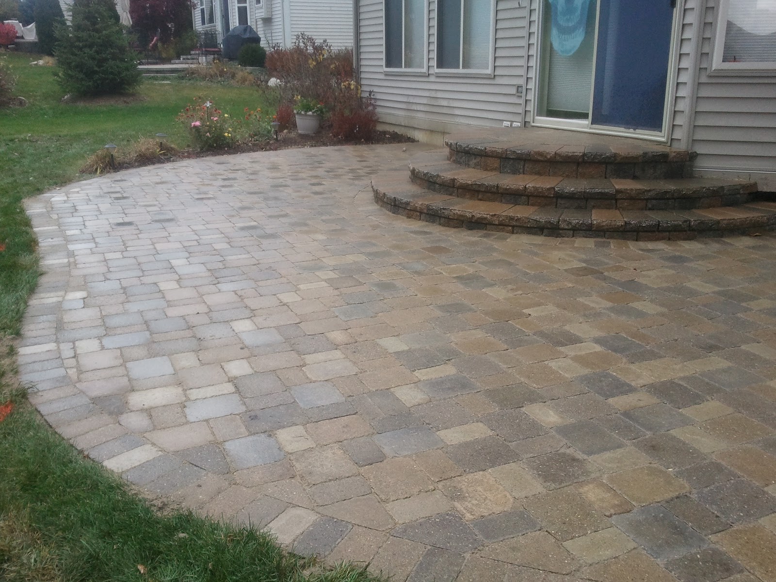 Brick Paver Steps