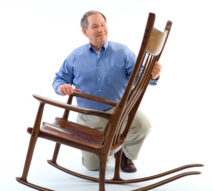 Building A Maloof Inspired Rocking Chair with Charles Brock