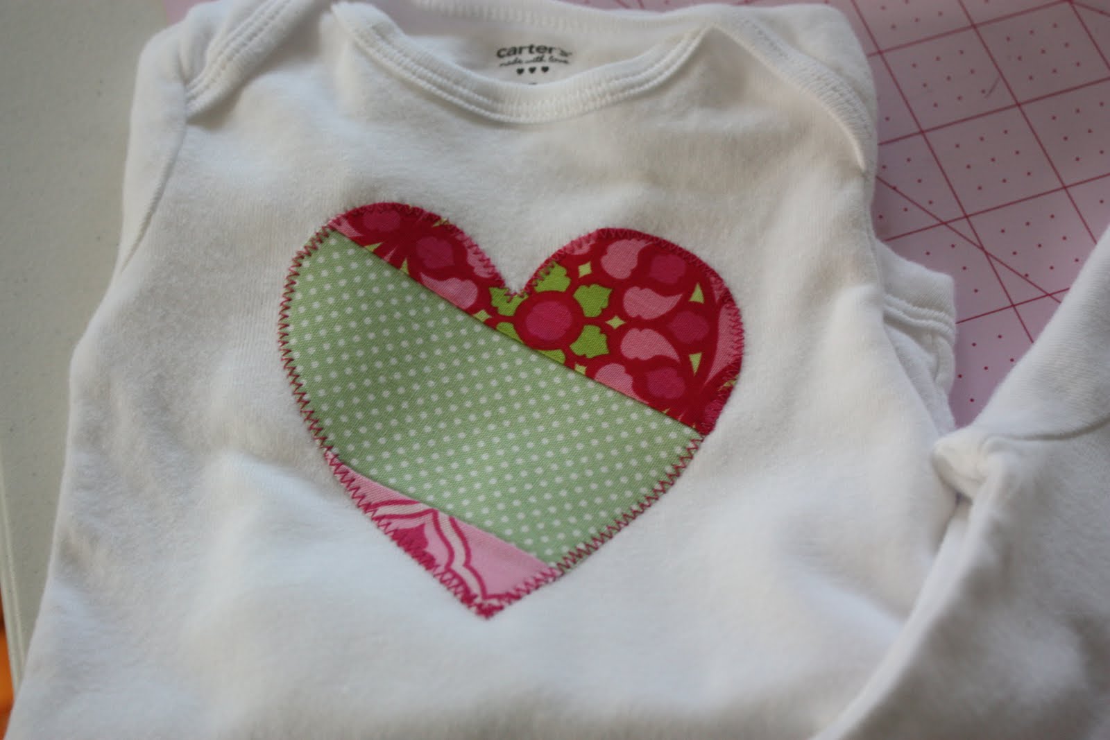 Three Sisterz Pieced Heart Applique Tutorial