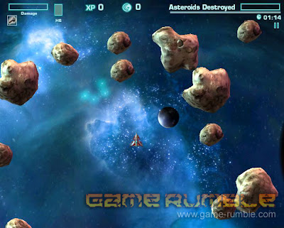 Atari Asteroids Online Gameplay