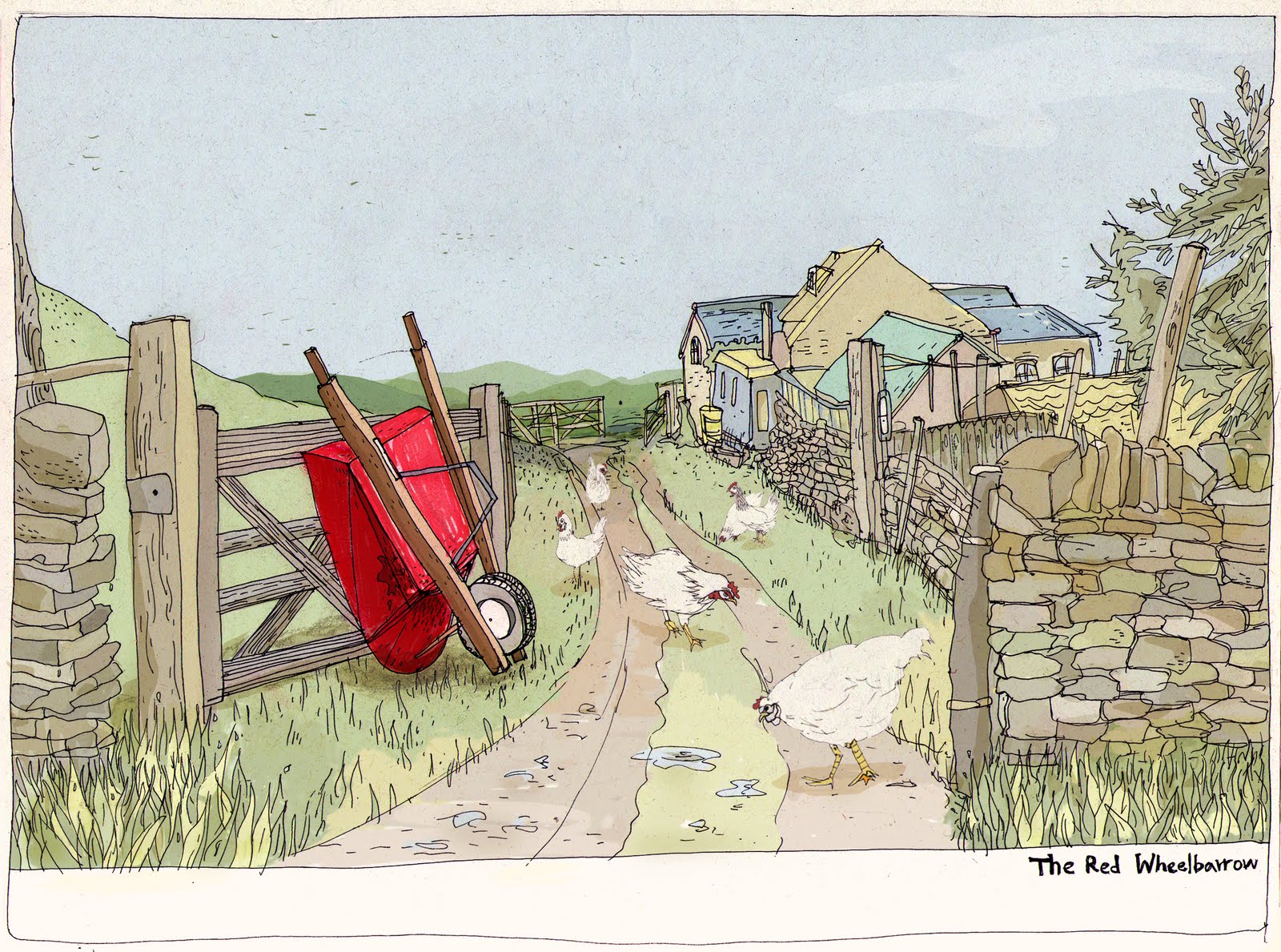 Bible Park The Red Wheelbarrow